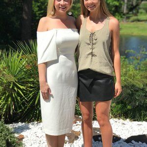 White Cocktail Dress